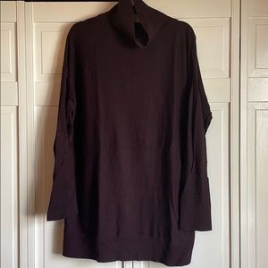 LOFT mock neck sweater